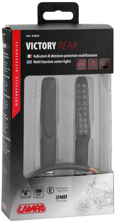 Victory Rear led corner lights and rear parking/stop lights - 12V LED
