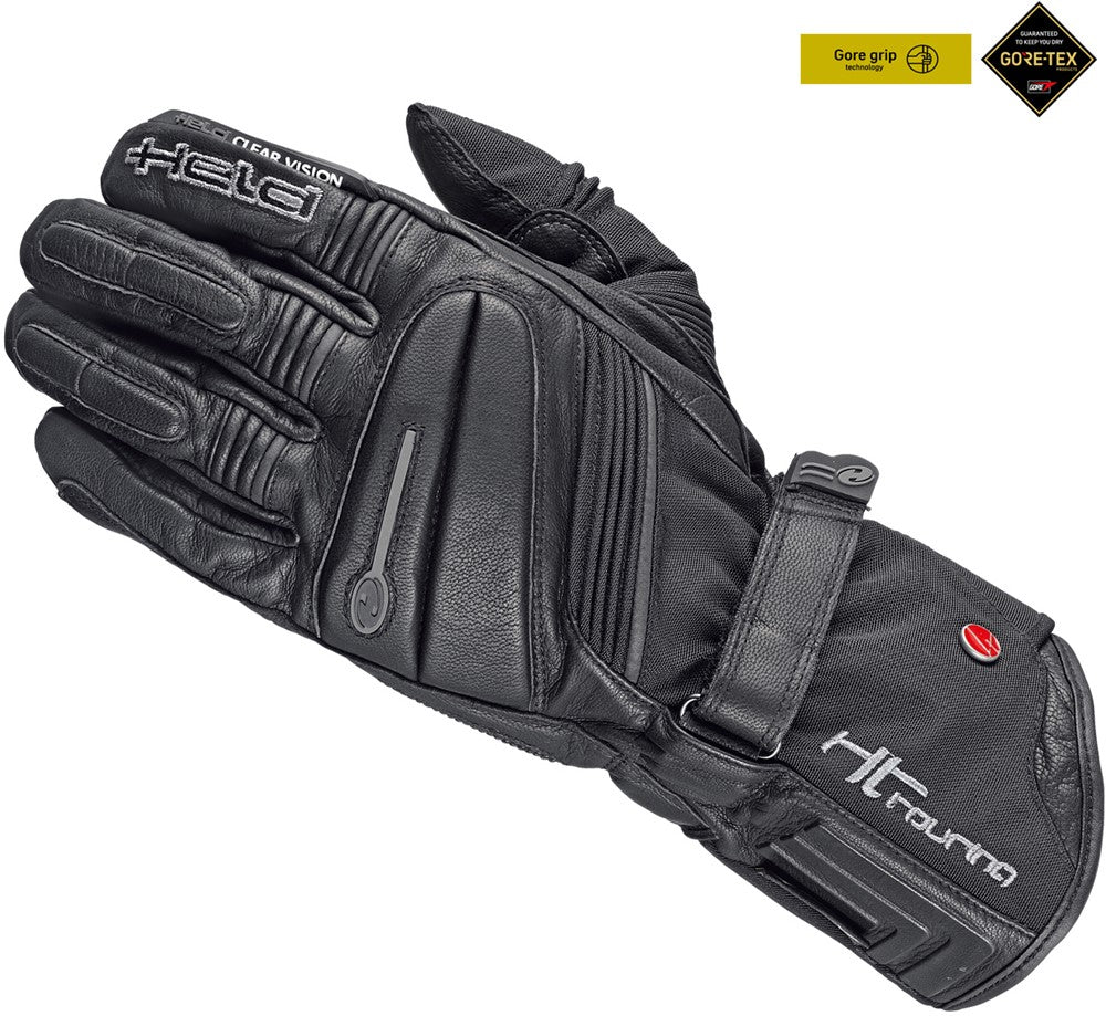 WAVE GORE-TEX® GLOVES + Gore Gri BLACK-GREY