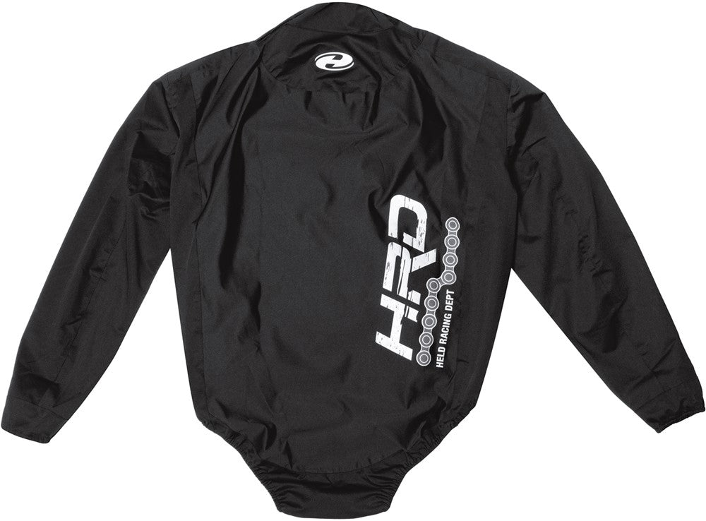 WET RACE JACKET Stretch-RAINJACKET BLACK