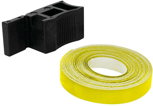 Wheel Stripe Fluo adhesive trim for wheel rims - Yellow