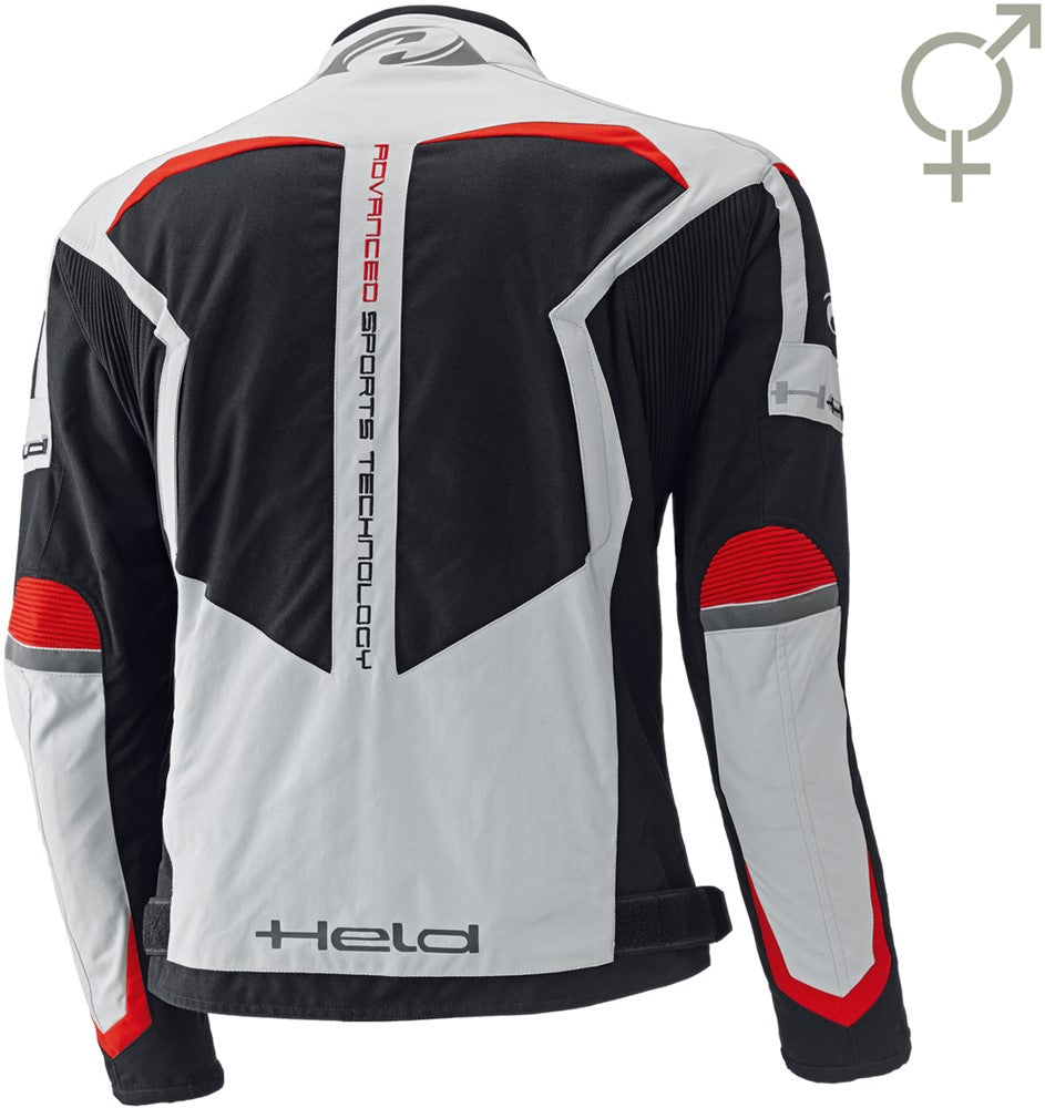 ZELDA SPORTY SUMMERJACKET GREY-RED (Dames)